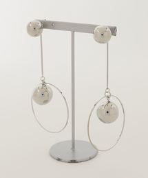 【HO’OKAHI】Metallic Boll Stick×Circle Pierce
