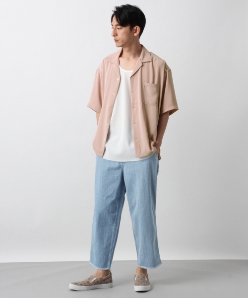 RAGEBLUE（レイジブルー）の「デニムペインターアンクルパンツ/793690（デニムパンツ・メンズ・ライトブルー/ネイビー/ブルー・SMALL/MEDIUM/LARGE）」の14枚目の写真