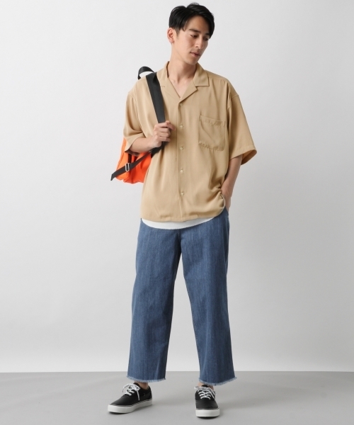 RAGEBLUE（レイジブルー）の「デニムペインターアンクルパンツ/793690（デニムパンツ・メンズ・ライトブルー/ネイビー/ブルー・SMALL/MEDIUM/LARGE）」の16枚目の写真