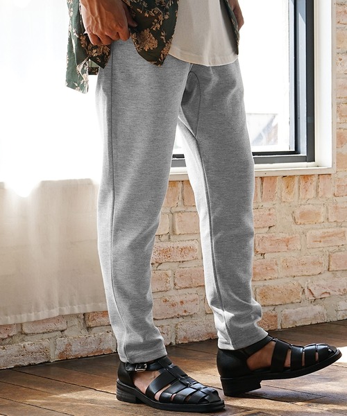 MinoriTY】サルエルテーパードパンツ メンズ スウェットパンツ 無地 秋