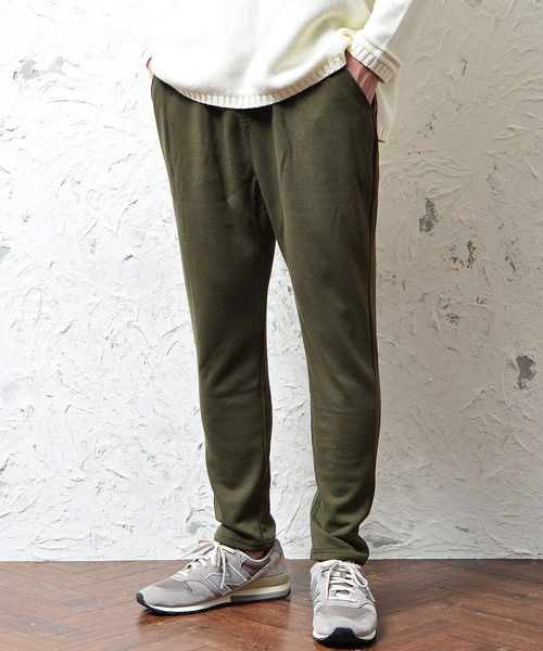 MinoriTY（マイノリティ）の「【MinoriTY】サルエルテーパードパンツ メンズ スウェットパンツ 無地 秋服 夏服 スウェットスラックス（スウェットパンツ・メンズ・ブラック/ネイビー/カーキ/ブラック系その他/杢グレー/グレー系その他/ブルー系その他/チェック/チャコール/ブラウン/レッド/ホワイト系その他/ブラウン系その他/ブラック系その他2・S/M/L/XL）」の21枚目の写真