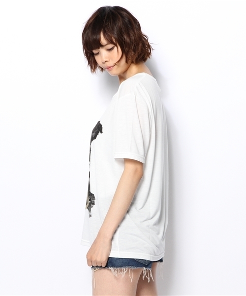 MALKOMALKA(マルコマルカ)の「ブギーさんTシャツ(Tシャツ/カットソー・レディース・ホワイト系その他・MEDIUM)」の3枚目の写真