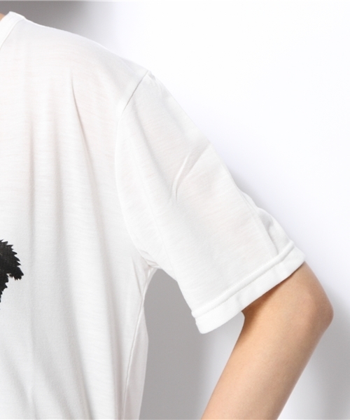 MALKOMALKA(マルコマルカ)の「ブギーさんTシャツ(Tシャツ/カットソー・レディース・ホワイト系その他・MEDIUM)」の6枚目の写真