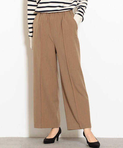 Green Label Relaxing グリーンレーベルリラクシング の Sc ウラキモウ イージー ワイドパンツ その他パンツ Wear