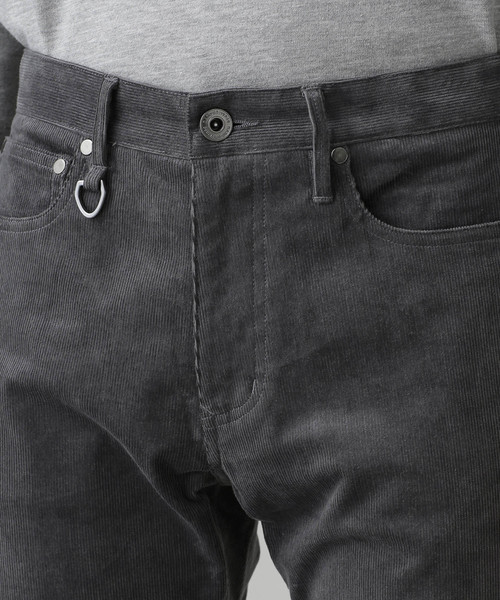 NANO universe（ナノユニバース）の「【WEB限定】コーデュロイアンクルスキニーパンツ（その他パンツ・メンズ・グレー/ライトブラウン/ブラック/カーキ/ベージュ系その他・LARGE/MEDIUM/X-LARGE/SMALL）」の9枚目の写真
