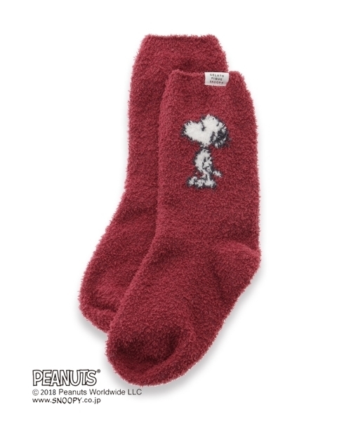 Gelato Pique ジェラートピケ の Peanuts ジャガードソックス ソックス 靴下 Wear