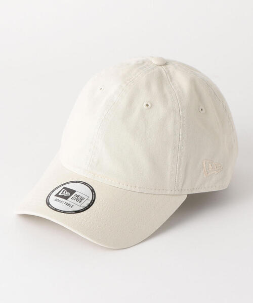 NEW ERA（ニューエラ）の「[別注][ニューエラ]NEW ERA SC ウォッシュコットン キャップ（キャップ・レディース・モカ/ナチュラル/オレンジ系その他/ブラック/ダークグリーン/グレー/ベージュ/ネイビー・FREE）」の5枚目の写真