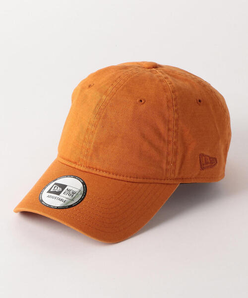 NEW ERA（ニューエラ）の「[別注][ニューエラ]NEW ERA SC ウォッシュコットン キャップ（キャップ・レディース・モカ/ナチュラル/オレンジ系その他/ブラック/ダークグリーン/グレー/ベージュ/ネイビー・FREE）」の8枚目の写真