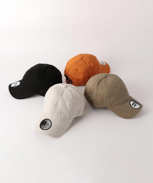 NEW ERA（ニューエラ）の「[別注][ニューエラ]NEW ERA SC ウォッシュコットン キャップ（キャップ・レディース・モカ/ナチュラル/オレンジ系その他/ブラック/ダークグリーン/グレー/ベージュ/ネイビー・FREE）」の12枚目の写真