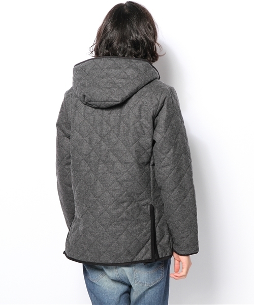 EDIFICE（エディフィス）の「◇LAVENHAM/ラベンハムEX CLACTONツイード（ブルゾン・メンズ・ネイビー/ベージュ/チャコールグレー・36/38/40）」の6枚目の写真