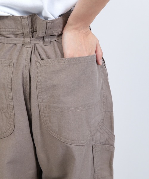 And A(アンドエー)の「Lee リー / WAIST-MARK PAINTER ウエストマーク リネンイージーペインターパンツ / LL6058(その他パンツ・レディース・インディゴブルー/ダークブラウン/ライトブラウン・X-SMALL/SMALL/MEDIUM)」の9枚目の写真