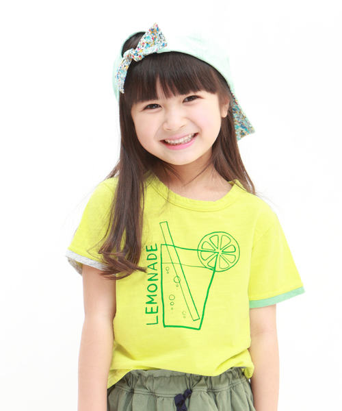 RAGMART(ラグマート)の「プリントTシャツ(Tシャツ/カットソー)」|イエロー