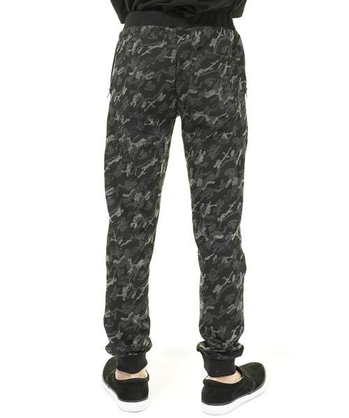 おしゃれスタ(オシャレスタ)の「カモフラージュジャカードパンツ(KU)(その他パンツ・メンズ・ブラック・M/L)」の9枚目の写真
