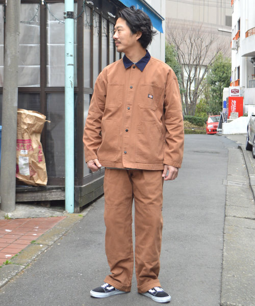 Dickies(ディッキーズ)の「Dickies/ ディッキーズ ヘビーウェイトダックシューレース付きワイドペインターパンツ(その他パンツ・メンズ・ネイビー/キャメル・28inch/30inch/32inch/34inch/36inch)」の9枚目の写真