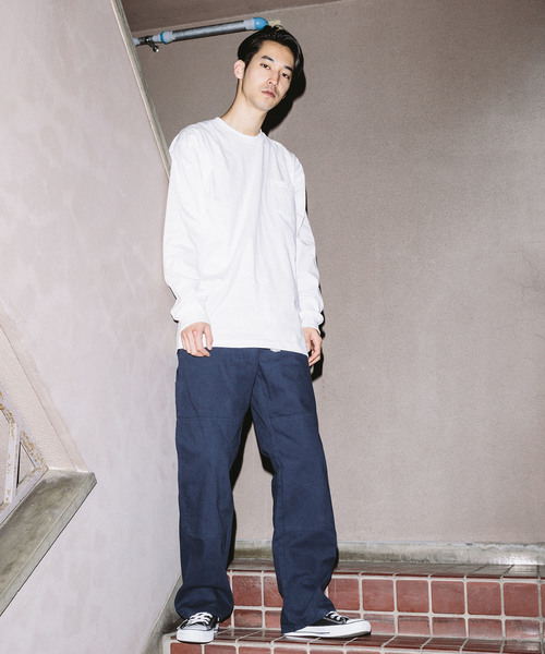 Dickies(ディッキーズ)の「Dickies/ ディッキーズ ヘビーウェイトダックシューレース付きワイドペインターパンツ(その他パンツ・メンズ・ネイビー/キャメル・28inch/30inch/32inch/34inch/36inch)」の17枚目の写真