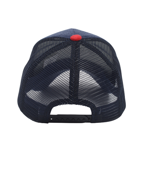 X-girl（エックスガール）の「TERRY CLOTH MESH CAP（キャップ・レディース・ブラック/アッシュグレー/ネイビー・ONE SIZE）」の9枚目の写真