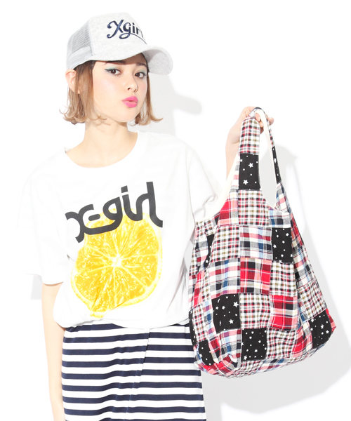X-girl（エックスガール）の「TERRY CLOTH MESH CAP（キャップ・レディース・ブラック/アッシュグレー/ネイビー・ONE SIZE）」の5枚目の写真