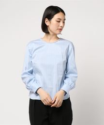 クルーパールブラウス【手洗い可能】◆