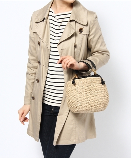 bpr BEAMS Women's（ビーピーアール　ビームス）の「COTTO / ラフィア ラウンド バッグ（かごバッグ・レディース・その他1・ONE SIZE）」の7枚目の写真