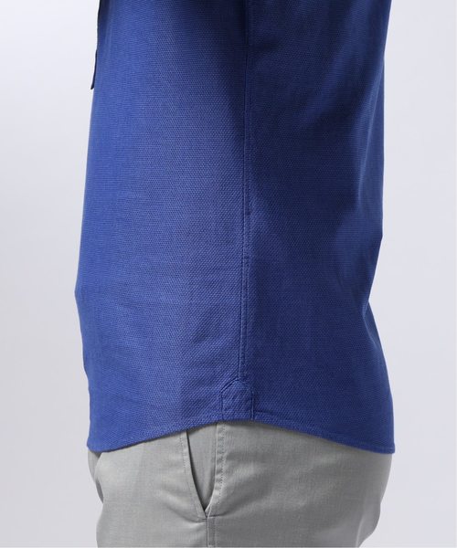 EDIFICE（エディフィス）の「カラミ 7分袖 プルオーバー カッタウェイ シャツ（シャツ/ブラウス・メンズ・カーキ/ホワイト/ネイビー/ブルー系その他・MEDIUM/SMALL/LARGE/X-LARGE）」の18枚目の写真