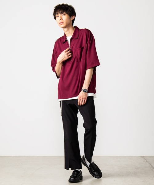 WEGO（ウィゴー）の「WEGO/センタースリットスラックス（スラックス・メンズ・ブラック・MEDIUM/LARGE）」の9枚目の写真