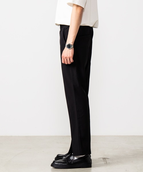 WEGO（ウィゴー）の「WEGO/センタースリットスラックス（スラックス・メンズ・ブラック・MEDIUM/LARGE）」の2枚目の写真