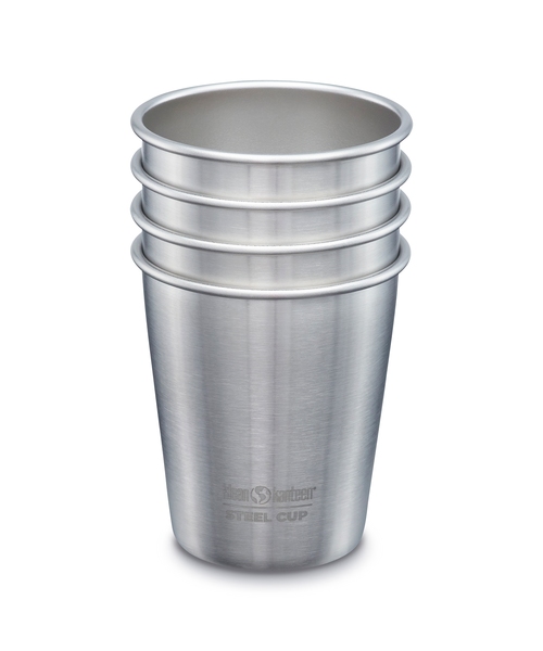 Klean Kanteen（クリーンカンティーン）の「Klean Kanteen クリーンカンティーン スチールカップ 10oz 296ml 4Pack（グラス/マグカップ/タンブラー・メンズ・シルバー・FREE）」の4枚目の写真