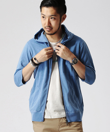 BEAMS | ○BEAMS / コットンリネン ZIP パーカー 6/10(パーカー)