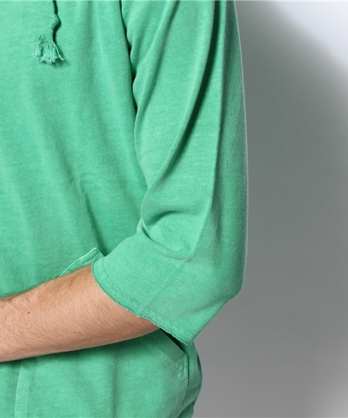 BEAMS（ビームス）の「○BEAMS / コットンリネン ZIP パーカー 6/10（パーカー・メンズ・ブルー/レッド/グリーン・LARGE/MEDIUM/SMALL）」の16枚目の写真