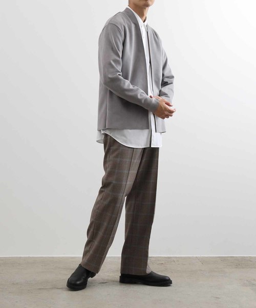 セール】スウエードダンボール トッパーカーディガン（カーディガン