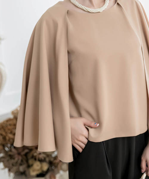 Cinderella(シンデレラ)の「パーティードレス パンツドレス 結婚式 ドレス フォーマル 大きいサイズ お呼ばれ(パンツドレス・レディース・ブラック/ネイビー/ブラウン/グレー/ピンク/ダークグレー/ホワイト・X-LARGE/LARGE/MEDIUM/XX-LARGE/SMALL/FREE)」の19枚目の写真