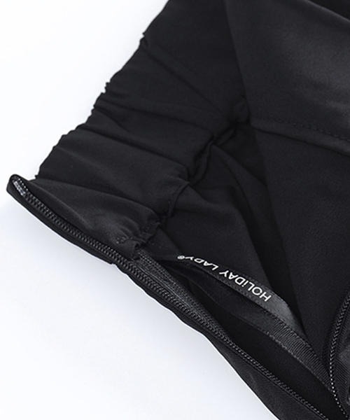 Cinderella(シンデレラ)の「パーティードレス パンツドレス 結婚式 ドレス フォーマル 大きいサイズ お呼ばれ(パンツドレス・レディース・ブラック/ネイビー/ブラウン/グレー/ピンク/ダークグレー/ホワイト・X-LARGE/LARGE/MEDIUM/XX-LARGE/SMALL/FREE)」の15枚目の写真