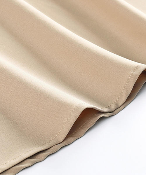 Cinderella(シンデレラ)の「パーティードレス パンツドレス 結婚式 ドレス フォーマル 大きいサイズ お呼ばれ(パンツドレス・レディース・ブラック/ネイビー/ブラウン/グレー/ピンク/ダークグレー/ホワイト・X-LARGE/LARGE/MEDIUM/XX-LARGE/SMALL/FREE)」の12枚目の写真