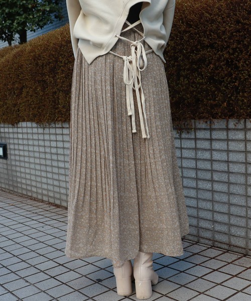 PairPair（ペアペア）の「アソート花柄プリーツスカート（スカート・レディース・ブラウン系その他/ブルー/ライトグリーン/ブラック/ベージュ・FREE）」の20枚目の写真