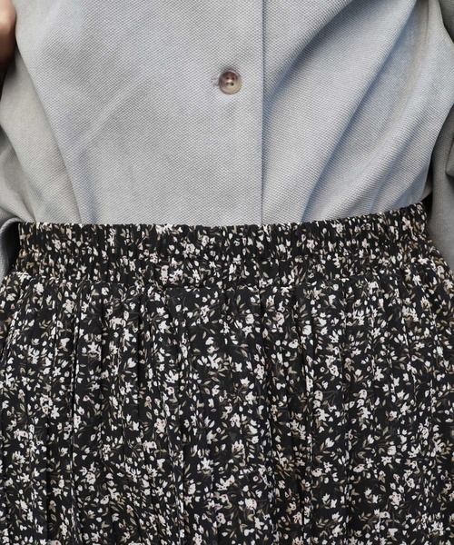 PairPair（ペアペア）の「アソート花柄プリーツスカート（スカート・レディース・ブラウン系その他/ブルー/ライトグリーン/ブラック/ベージュ・FREE）」の17枚目の写真