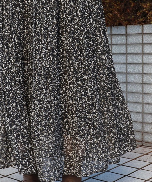 PairPair（ペアペア）の「アソート花柄プリーツスカート（スカート・レディース・ブラウン系その他/ブルー/ライトグリーン/ブラック/ベージュ・FREE）」の18枚目の写真