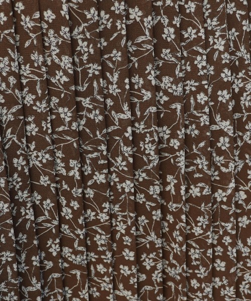 PairPair（ペアペア）の「アソート花柄プリーツスカート（スカート・レディース・ブラウン系その他/ブルー/ライトグリーン/ブラック/ベージュ・FREE）」の9枚目の写真