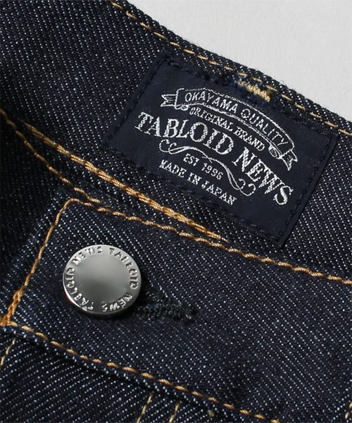 NANO universe（ナノユニバース）の「TABLOID NEWS(タブロイドニュース)/ TN別注岡山デニムリジッド（デニムパンツ・メンズ・インディゴブルー・30/28/32/34）」の6枚目の写真