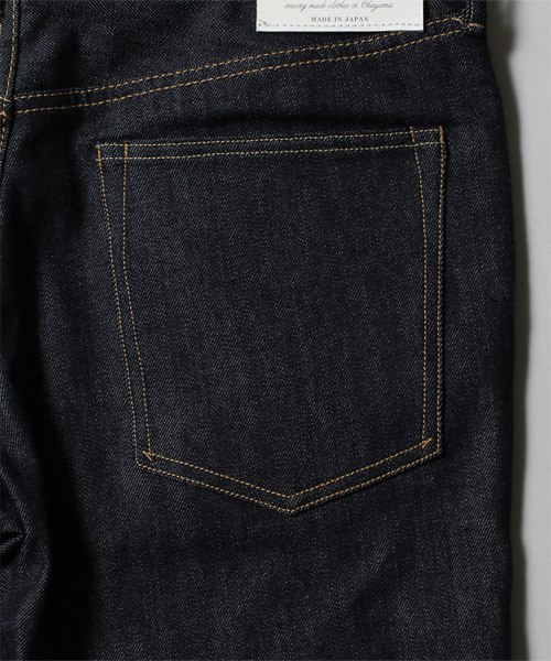 NANO universe（ナノユニバース）の「TABLOID NEWS(タブロイドニュース)/ TN別注岡山デニムリジッド（デニムパンツ・メンズ・インディゴブルー・30/28/32/34）」の12枚目の写真
