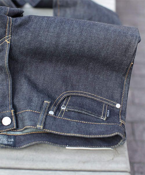 NANO universe（ナノユニバース）の「TABLOID NEWS(タブロイドニュース)/ TN別注岡山デニムリジッド（デニムパンツ・メンズ・インディゴブルー・30/28/32/34）」の17枚目の写真