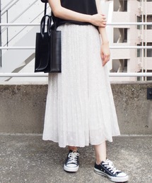 INTERPLANET | シフォンスタープリントスカート(スカート)