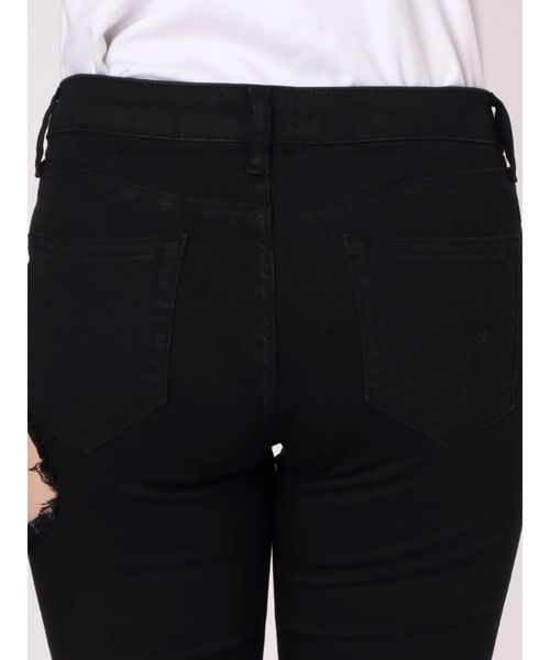 GYDA(ジェイダ)の「SIDE RIPPEDカラースキニーパンツ(その他パンツ・レディース・ブラック/オフホワイト/カーキ・SMALL/MEDIUM/X-SMALL/XX-SMALL)」の11枚目の写真