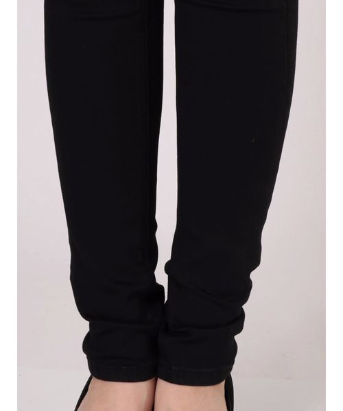 GYDA(ジェイダ)の「SIDE RIPPEDカラースキニーパンツ(その他パンツ・レディース・ブラック/オフホワイト/カーキ・SMALL/MEDIUM/X-SMALL/XX-SMALL)」の4枚目の写真