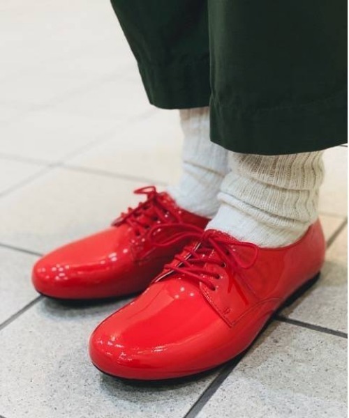 BIRKENSTOCK（ビルケンシュトック）の「■SAUNDERS/ソーンダース ナチュラルレザーパテント パテントレッド (WOMEN)（ドレスシューズ・レディース・レッド・40/39/38/36/37）」の10枚目の写真