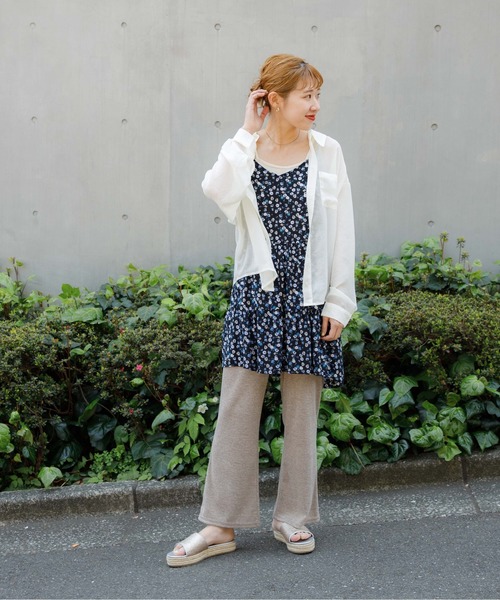 flower(フラワー)の「ルーズシャイニースパッツ(その他パンツ・レディース・グレー/ベージュ・FREE)」の11枚目の写真