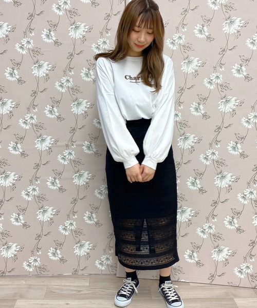 apres jour（アプレジュール）の「アソート袖ボリュームロンＴ【ZOZOTOWN限定アイテム】（Tシャツ/カットソー・レディース・ブラック/オフホワイト/アイボリー/その他/ライトベージュ・フリー）」の10枚目の写真