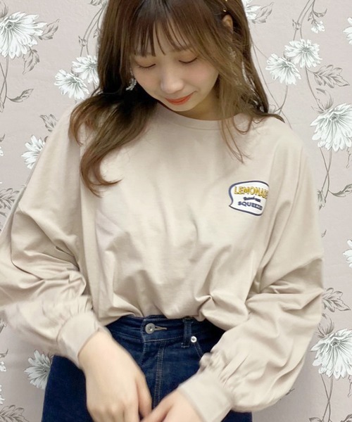 apres jour（アプレジュール）の「アソート袖ボリュームロンＴ【ZOZOTOWN限定アイテム】（Tシャツ/カットソー・レディース・ブラック/オフホワイト/アイボリー/その他/ライトベージュ・フリー）」の12枚目の写真