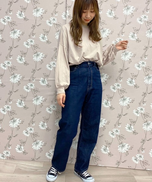 apres jour（アプレジュール）の「アソート袖ボリュームロンＴ【ZOZOTOWN限定アイテム】（Tシャツ/カットソー・レディース・ブラック/オフホワイト/アイボリー/その他/ライトベージュ・フリー）」の14枚目の写真