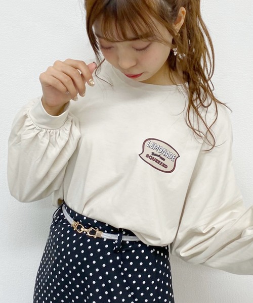 apres jour（アプレジュール）の「アソート袖ボリュームロンＴ【ZOZOTOWN限定アイテム】（Tシャツ/カットソー・レディース・ブラック/オフホワイト/アイボリー/その他/ライトベージュ・フリー）」の20枚目の写真