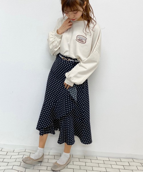 apres jour（アプレジュール）の「アソート袖ボリュームロンＴ【ZOZOTOWN限定アイテム】（Tシャツ/カットソー・レディース・ブラック/オフホワイト/アイボリー/その他/ライトベージュ・フリー）」の22枚目の写真